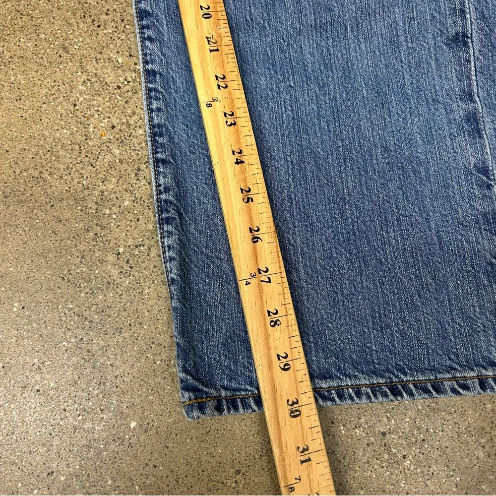 Gap Jeans Mens 35x30 Blue Y2K Baggy Loose Wide-Leg Grunge Skater Workwear Casual